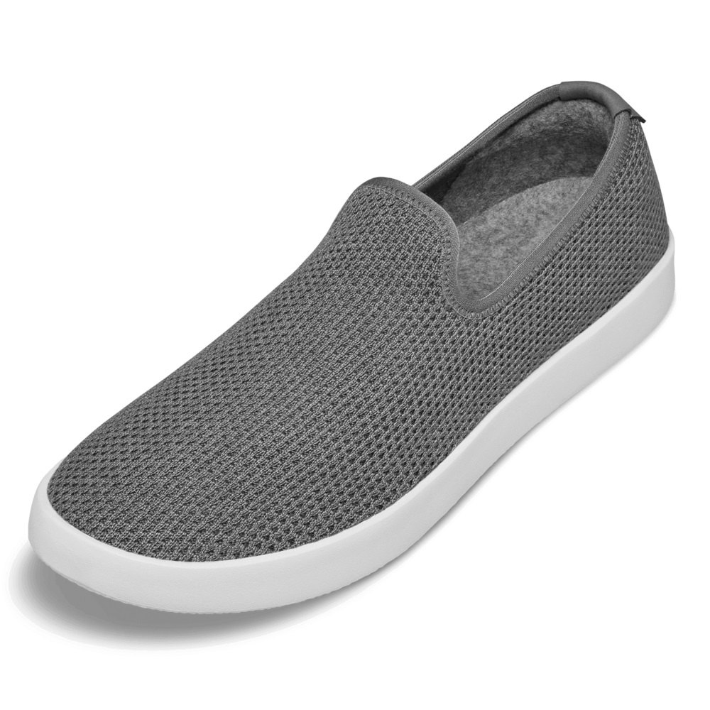 Allbirds Men's Slip-Ons Grey - Tree Loungers - 82617SFCA